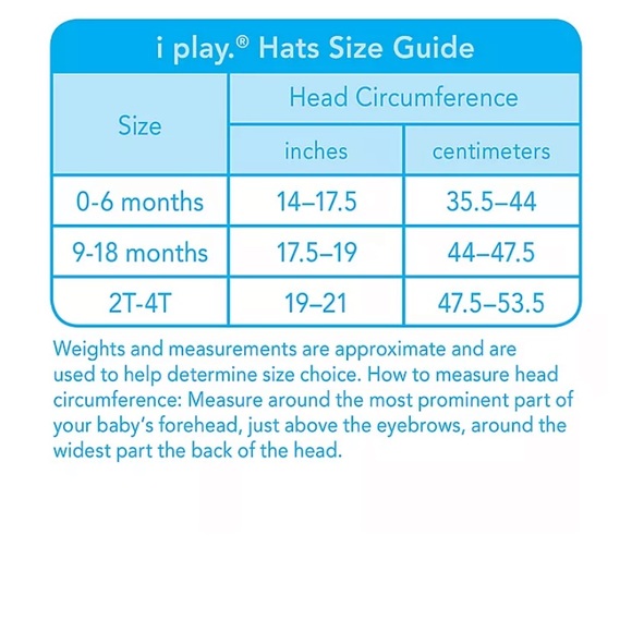 I PLAY PURPLE ADJUSTABLE SUN HAT W/ TIE 0-6 months SPF 50! NEW W/OUT TAGS ☀️ - Picture 2 of 5